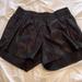 Athleta Shorts | Adorable Womens Athleta Workout Shorts With Black On Black Camo. Size Small. | Color: Black | Size: S