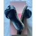 Kate Spade Shoes | Kate Spade Bow Espadrille Slides | Color: Black/Cream | Size: 7