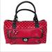 Disney Bags | Disney Parks Minnie Mouse Red & White Polka Dot Vegan Leather Handbag | Color: Red/White | Size: Os