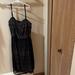 Jessica Simpson Dresses | Jessica Simpson Lace Size 14 Black Dress With Removable Straps | Color: Black/Cream | Size: 14