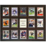 New England Patriots Super Bowl XXXVIII Champions 16'' x 20'' Plaque