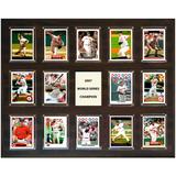 Boston Red Sox 2007 World Series Champions 16'' x 20'' Plaque