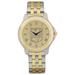 Men's Gold Endicott College Two-Tone Medallion Wristwatch