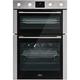 Belling Built In Electric Double Oven with Catalytic Liners - Stainless Steel