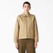 Dickies Women's Insulated Eisenhower Jacket - Military Khaki Size S (FJ15)