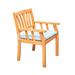 Red Barrel Studio® Kapalua Honey Nautical Outdoor Eucalyptus Wooden Dining Chair Wood in Brown | Wayfair D45F020B14994E5196719D77B40679CA