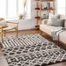 Aysel 9'2" x 12' Bone/Walnut/Cloud Gray/Nutmeg/Dark Gray/Dark Brown/Ivory Area Rug - Hauteloom