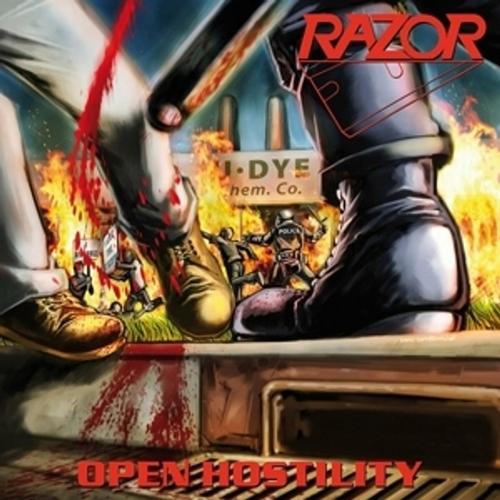 Open Hostility (Black Vinyl) - Razor, Razor. (LP)