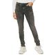 Street One Damen A375665 Jeanshose, Mocca Overdye Black Wash, 27W / 30L EU