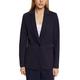 ESPRIT Collection Damen Blazer 991eo1g304, Navy, 44