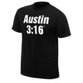 Men's Black "Stone Cold" Steve Austin 3:16 T-Shirt