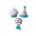 Happy Bark-Day Dog Toy Set, X-Small, Pack of 3
