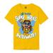 Men's Yellow Nikki A.S.H. Almost Super Heroes Activate! T-Shirt