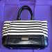 Kate Spade Bags | Kate Spade Black Cream Striped Purse | Color: Black/Cream | Size: Small