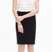 Madewell Skirts | Madewell Black Stretch Knit Pencil Skirt - Size Xs | Color: Black | Size: Xs