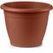 Vaso rotondo naxos D.65CM terracotta piante fiori balcone Veca