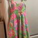 Lilly Pulitzer Dresses | Lilly Pulitzer Party Dress | Color: Green/Pink | Size: 0