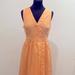 J. Crew Dresses | Jcrew Pinafore Style Dress | Color: Orange | Size: 8