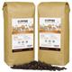 Coffee Masters Coffee Beans 2x1kg Exclusive Master Blend - 100% Arabica Coffee Beans - Medium Dark Roasted Whole Coffee Beans Ideal for Espresso Coffee Machines