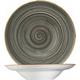 6x Bonna Aura Space Gourmet Teller rund 27cm 45cl 6cm tief Anthrazitgrau Creme Porzellan ASCGRM27CK Suppenteller Pasta Speise Geschirr