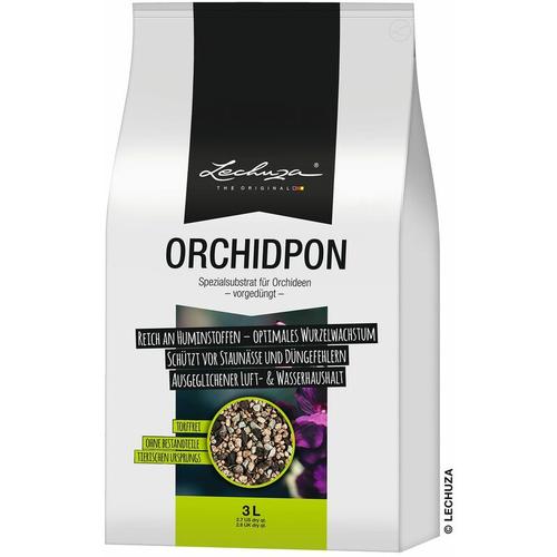 Granulat orchidpon nährstoffreiches Orchideensubstrat 3 Liter – Lechuza