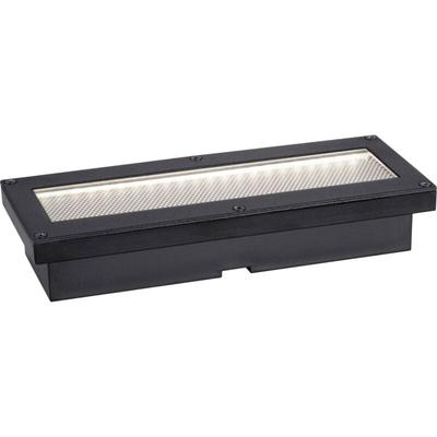 Led Solar-Bodeneinbauleuchte Domenic schwarz 20 x 8 cm led Solar-Bodeneinbauleuchte - Paulmann