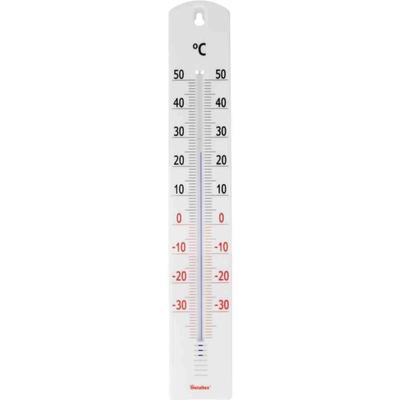 Metaltex - Außenthermometer Glas 40 x 6,5 x 1,2 cm für innen und außen geeignet