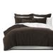 Vanessa Chocolate Duvet Cover and Pillow Sham(s) Set