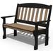 Poly Lumber 4' English Garden Bench