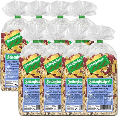 8x Seitenbacher Fitness-Mischung 8x750 g Set Image