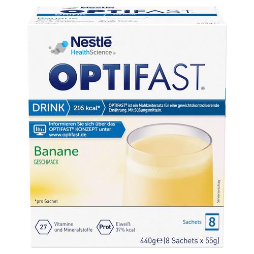 Optifast Drink Banane Pulver 8x55 g