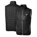 Men's Cutter & Buck Black Fanatics Corporate Rainier Eco Insulated Full-Zip Puffer Vest