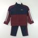 Adidas Matching Sets | Adidas Kids Tricot Colorblock Set Navy & Maroon Size 4 New | Color: Blue/Red | Size: 4b