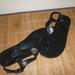 Michael Kors Shoes | Michael Kors Sandals Flip Flops Pvc Size 8m | Color: Black/Silver | Size: 8