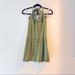 American Eagle Outfitters Dresses | American Eagle Medium Mini Halter Dress | Color: Green/White | Size: M