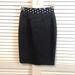 Anthropologie Skirts | Anthropologie Yoana Baraschi Polka Dot Pencil Skirt Size 2 | Color: Blue/White | Size: 2