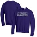 Men's Champion Purple High Point Panthers Eco Powerblend Crewneck Sweatshirt