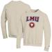 Men's Champion Oatmeal Loyola Marymount Lions Eco Powerblend Crewneck Pullover Sweatshirt
