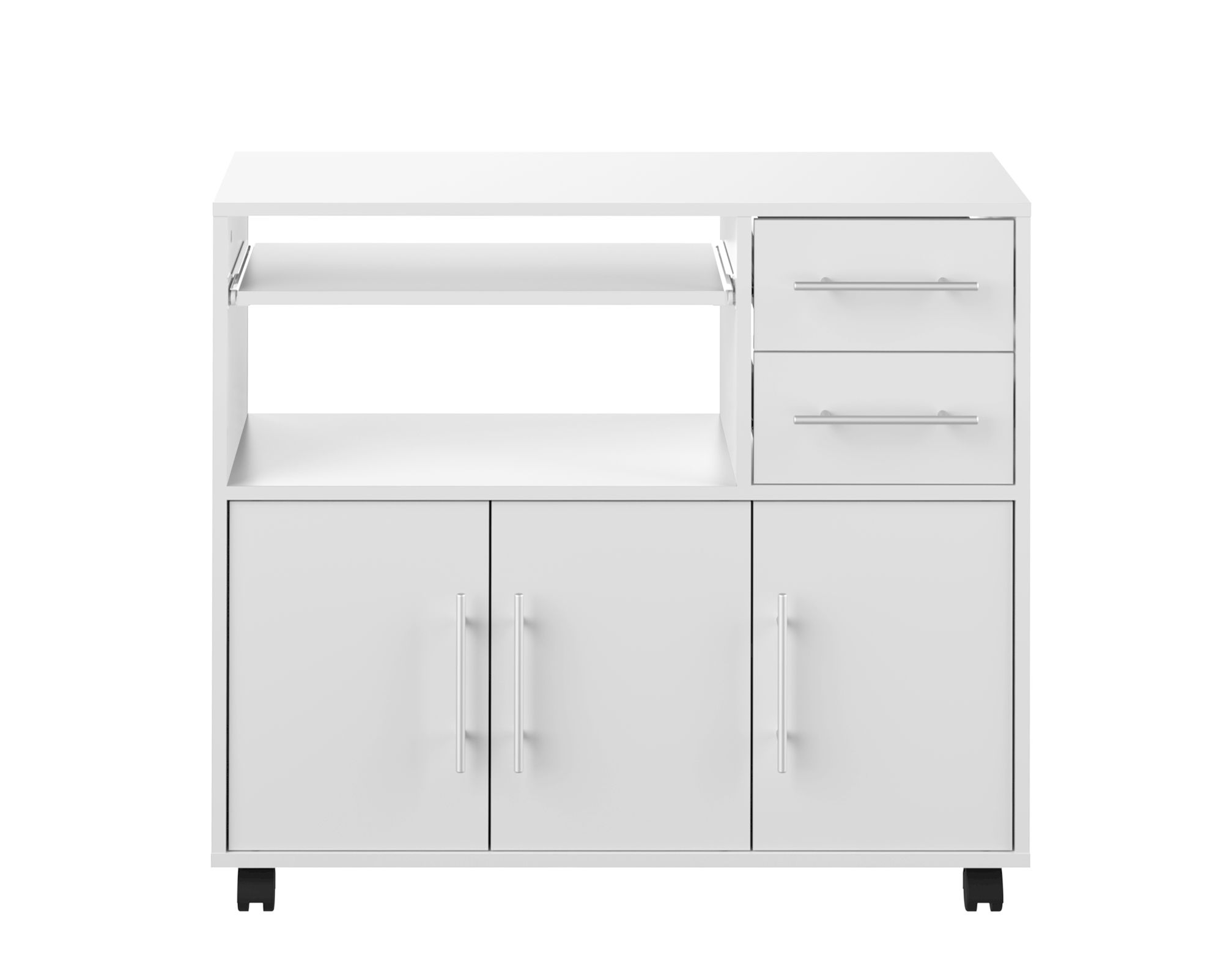 TemaHome »Marius« Küchenschrank auf Rollen Weiß 89x81x40 cm