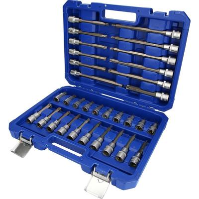 1/2' Bit-Stecknuss-Satz, 32-tlg, Torx-Profil