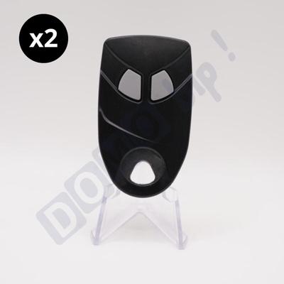 Lot von 2 Fernbedienungen Intratone 2 Tasten htel300 09-0101 (wird nur von der Hausverwaltung Image