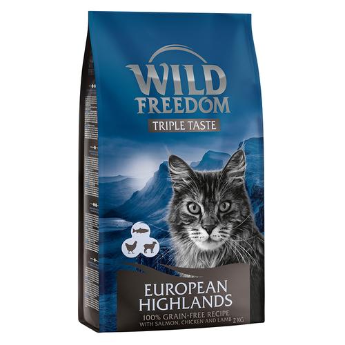 3x2kg Sparpaket Spirit of Europe Wild Freedom getreidefreies Katzenfutter