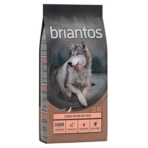 12 kg Briantos Junior Trockenfutter für Hunde: Ente & Kartoffel (getreidefrei)