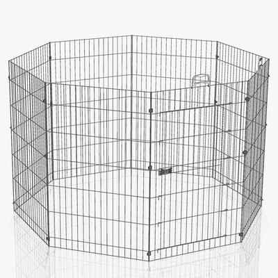 Ferplast Freigehege 8-eckig, Größe M: 8 Elemente à B57xH76,5cm Kleintier