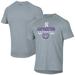 Men's Under Armour Gray Northwestern Wildcats Baseball Icon Raglan Performance T-Shirt