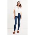 Madewell Jeans | Madewell Roadtripper Jeans High Rise Skinny Super Stretch Denim In Orson Wash 25 | Color: Blue | Size: 25