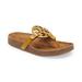 Tory Burch Shoes | Nib Tory Burch Miller Cloud Leather Thong Sandal Honey Yellow 6.5 7.5 8.5 9 9.5 | Color: Brown/Yellow | Size: Various