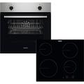 Zanussi Ceramic Hob And Electric Built-in Single Oven Pack - Stainless Steel