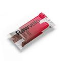 Rawvelo Energy Bars - Chocolate Raspberry - Wheat & Gluten Free, Vegan Protein Bar, Low on Glycemic Index - Plant-based Sports Nutrition - 24.4g Carb, 4.5g Protein per Bar - 20x45g