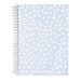 Steel Mill & Co Mini Notebook, Light Blue Vintage Dots | 8.25 H x 6 W x 0.5 D in | Wayfair 1143